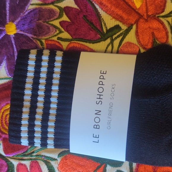 Le Bon Shoppe Black Girlfriend Socks - Picture 2 of 4